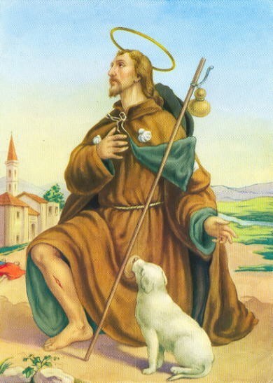Saint Roch Prayer for Dogs and Healing