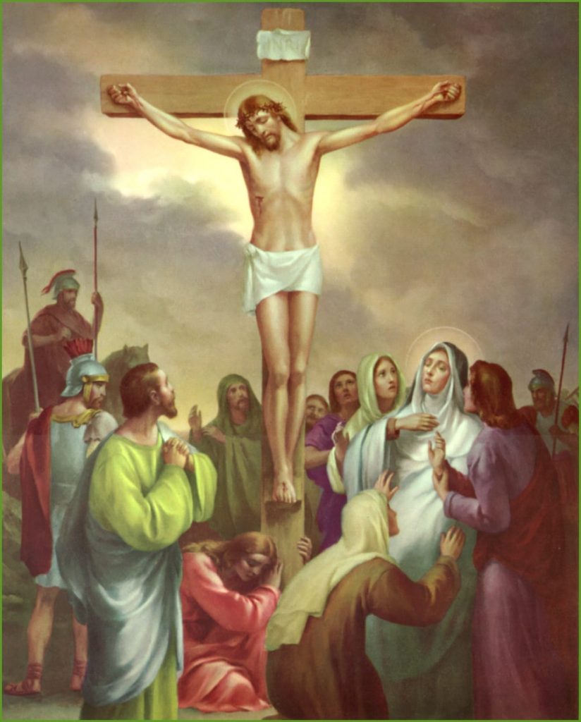 Station 12 – Jesus Dies on the Cross.