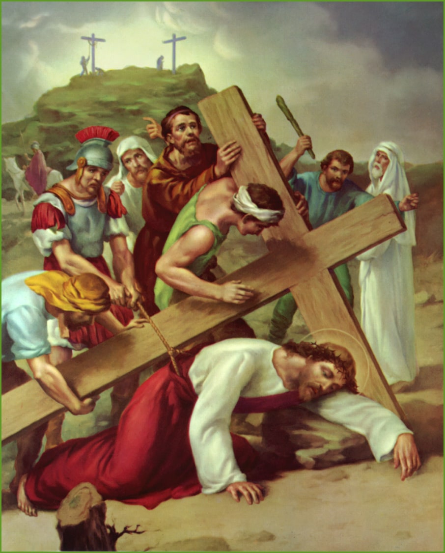 Station 9 – Jesus Falls a Third Time.